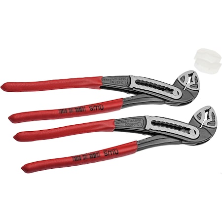 Nws Water Pump Plier Classic Plus 2 Piece set 2 count 10 in. w/Plastic Jaws 762